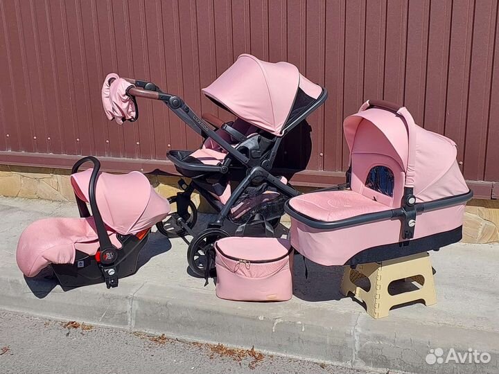 Коляска 3в1 Новая малогабаритная (легкая)