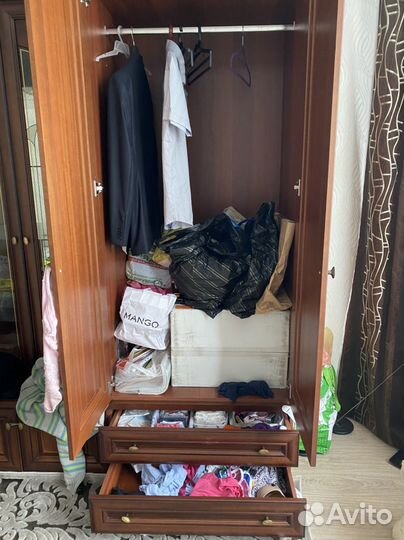 Стенка в гостиную со шкафом