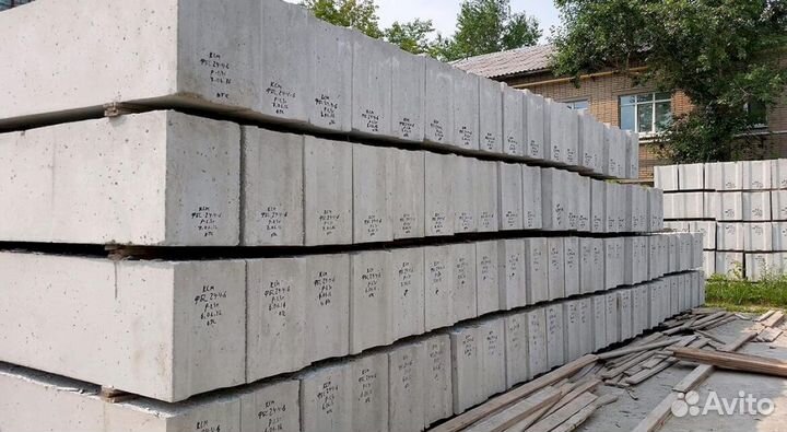 Фундаментные блоки фбс, доставка своим транспортом