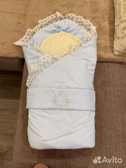 Тёплый конверт в коляску