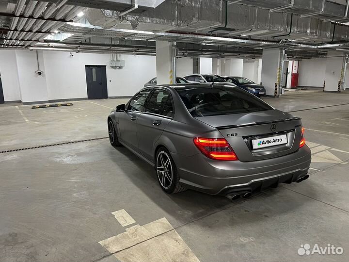 Mercedes-Benz C-класс AMG 6.2 AT, 2013, 165 000 км