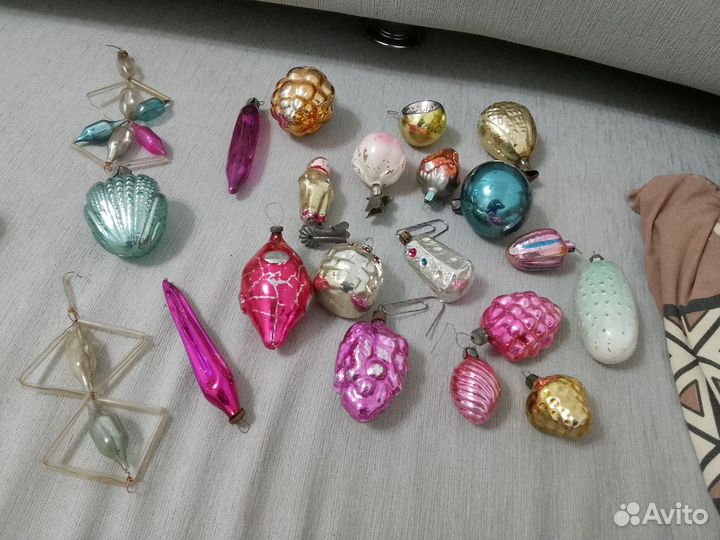 Елочные игрушки СССР одним лотом