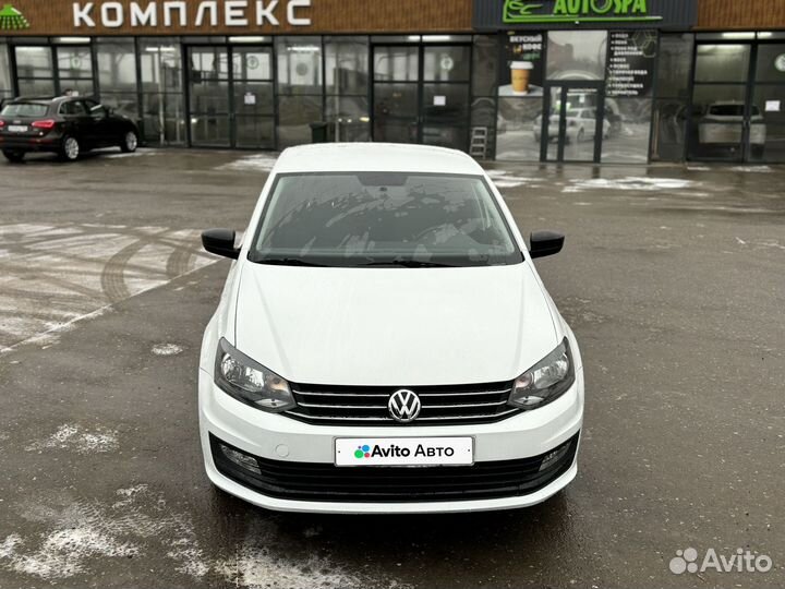 Volkswagen Polo 1.6 МТ, 2018, 222 000 км