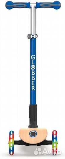 Самокат трехколесный Globber primo foldable wood l