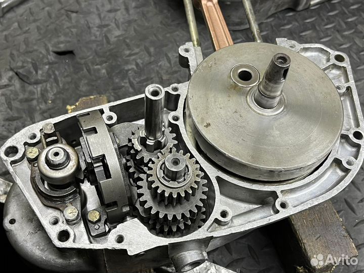 Двигатель зид Сова с поршнем yamaha dt 175 ремонт