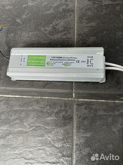 Адаптер блок питания 12v бу