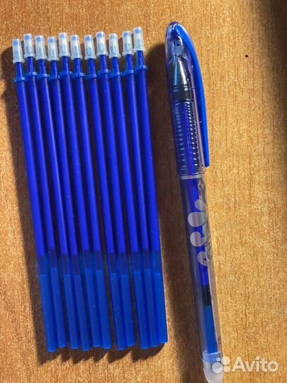 Ручка пиши стирай+ 10 стержней