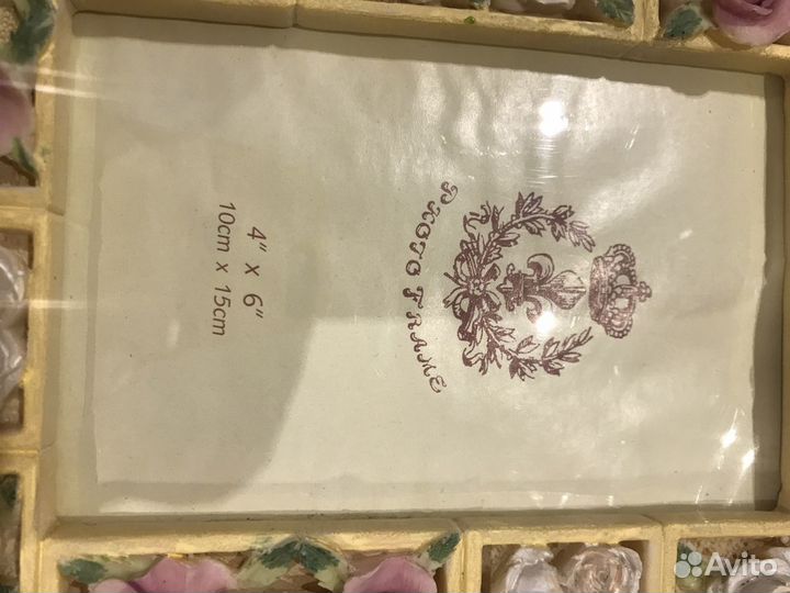 Рамка для фото из керамики