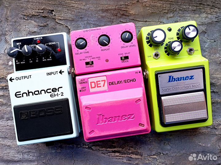 Ibanez Jemini Distortion Effect Pedal Steve Vai