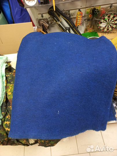 Одеяло полушерстяное армейское