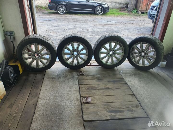 Комплект зимних колес r18 на ауди а6 c6