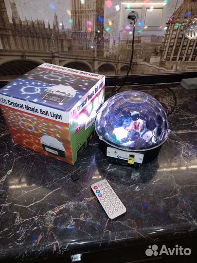 Новогодний Диско-Шар