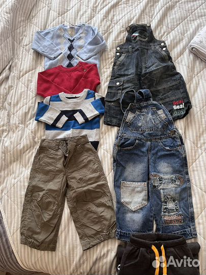 Вещи Next, Mothercare на мальчика 6 - 12 месяцев