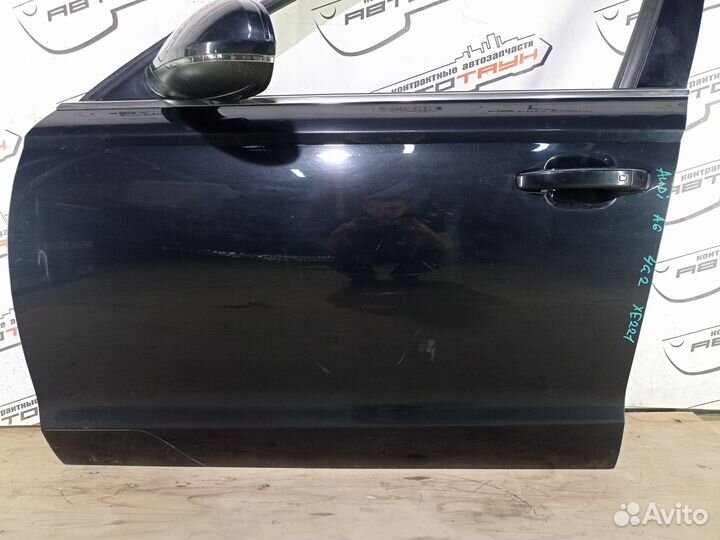 Дверь audi A6 4G2 4G5 4GC 4GD 4GH 4GJ C7 4G0831051 передняя левая черный, LZ9Y XE221