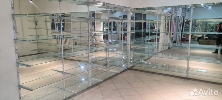 Стеклянная полка