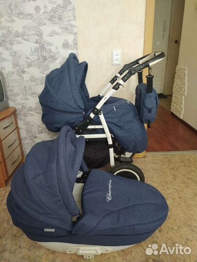 Коляска 2 в 1 + автокресло