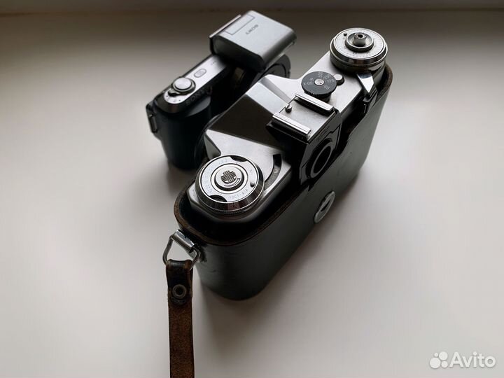 Плёночный фотоаппарат 1977 Зенит-Е Индустар-50-2