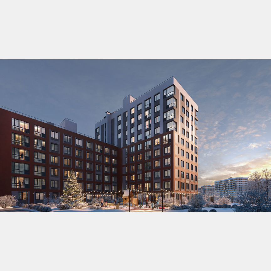 2-к. квартира, 56,5 м², 2/10 эт.