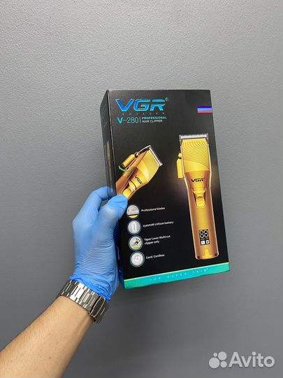 Машинка для стрижки волос новая VGR-280