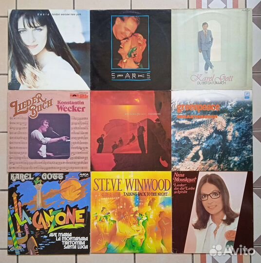 Basia/Sparks/S.Winwood/N.Mouskouri/Karel Gott Lp