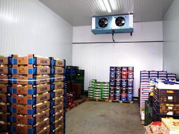 Холодильная камера объем 1-400м3 pir80мм