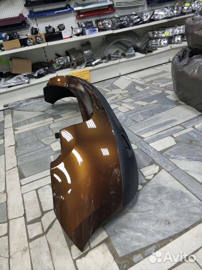 Бампер задний в цвет на Renault Duster 10-15
