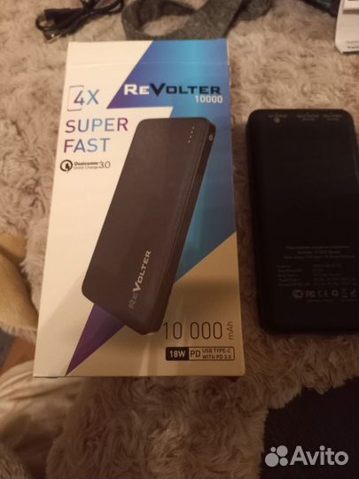 Power bank Revolter 10000 black