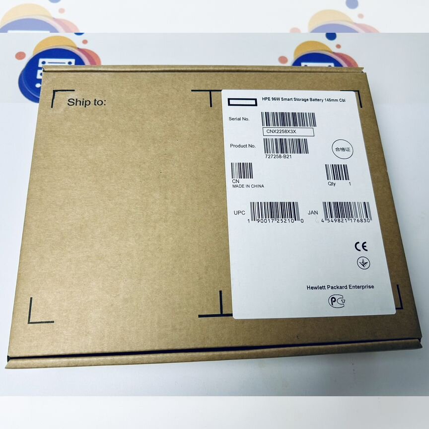 [727258-B21] Батарея Hpe Новая 727258-B21