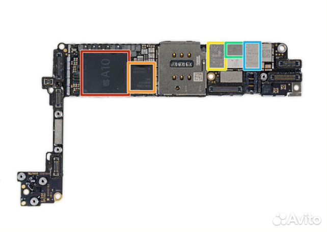 Аудиокодек iPhone 7/7 Plus + замена