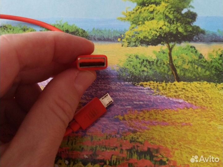 Кабель зарядный USB/Micro USB новый 33 см