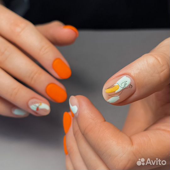 Наращивание ногтей, гель-лак, шеллак