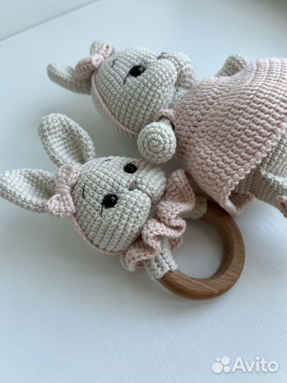 Вязаные игрушки ручной работы