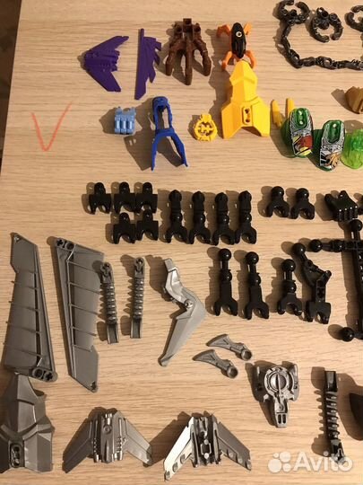 Lego bionicle детали