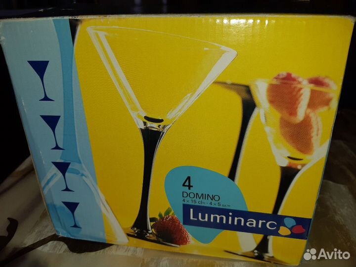 Наборы фужеров Luminarc серии Domino