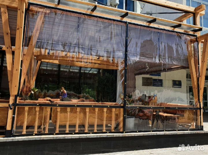 Мягкие стекла окна / разные виды креплений