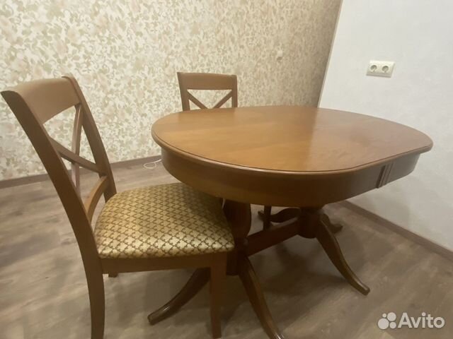 Стол обеденный раздвижной классический массив купить в Санкт-Петербурге ...