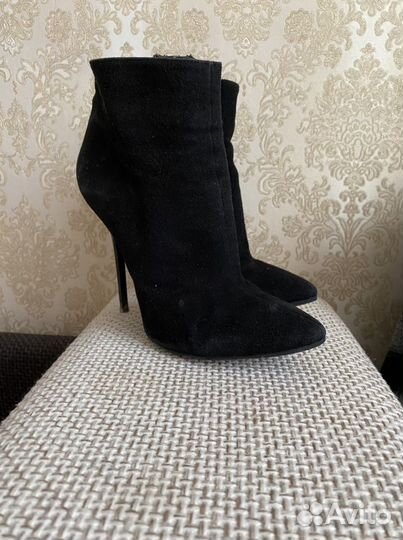 Ботильоны замша 37