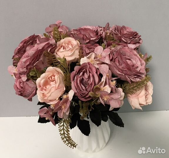 Искусственные цветы для декора