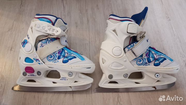 Коньки детские раздвижные 27-30