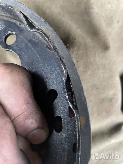 Колодкт задние Рено логан 1/лада ларгус