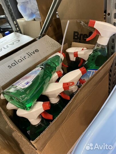 Средство для мытья окон, стекол и зеркал 500 мл