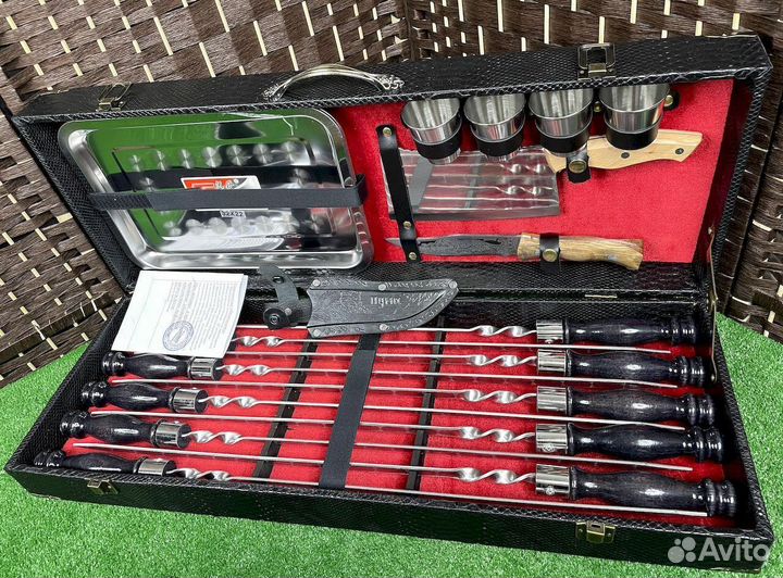 Подарочный шашлычный набор