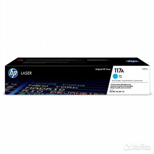 Лазерный картридж HP LaserJet 117A Cyan 259217