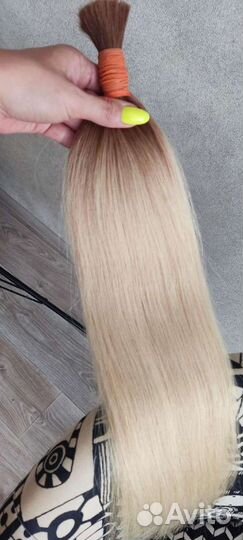 Волосы 55 см+наращивание