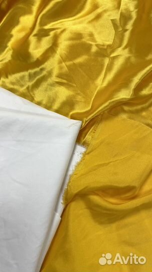 Отрезы натурального шелка