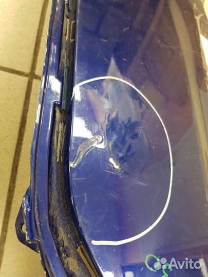 Накладка бампера заднего Ford Focus III 2019