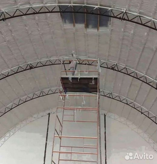 Утепление склада пенополиуретаном (ППУ)