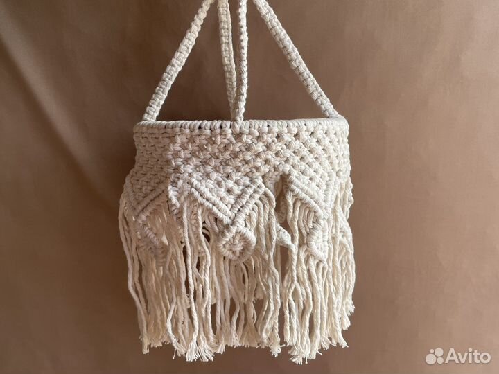 Абажур макраме