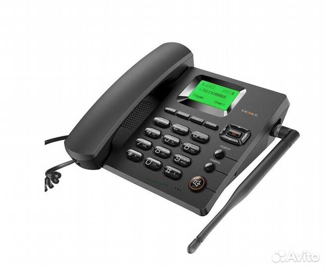 Стационарный GSM телефон teXet FX-100 Черный