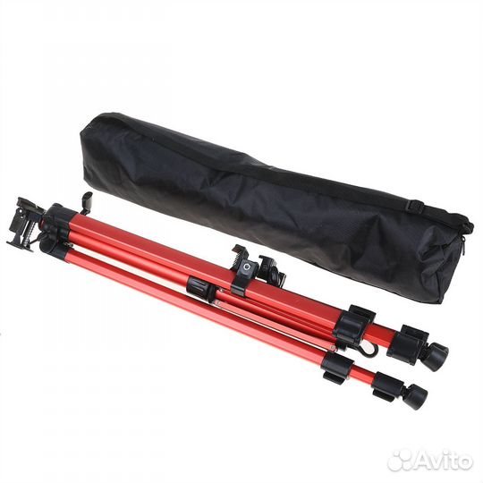 Мольберт телескопический, тренога, красный